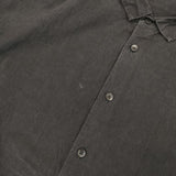 veritecoeur ロングシャツ 定価24200円 ST-106 コットン ワンピース ブラック レディース ヴェリテクール【中古】5-1006M∞
