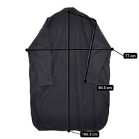veritecoeur ロングシャツ 定価24200円 ST-106 コットン ワンピース ブラック レディース ヴェリテクール【中古】5-1006M∞