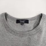 COMME des GARCONS HOMME 綿天竺 製品プリント S/S HO-T101 半袖Ｔシャツ カットソー AD2024 グレー メンズ コムデギャルソンオム【中古】5-0713S♪