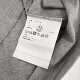 COMME des GARCONS HOMME 綿天竺 製品プリント S/S HO-T101 半袖Ｔシャツ カットソー AD2024 グレー メンズ コムデギャルソンオム【中古】5-0713S♪