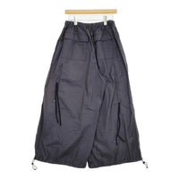 maturely パラシュート イージーパンツ 定価23100円 13-24-0357-452 パンツ 24SS ネイビー レディース マチュアリー【中古】5-1004G∞