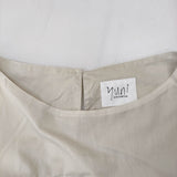yuni ノースリーブ ワンピース ライトベージュ レディース ユニ【中古】5-0708S♪