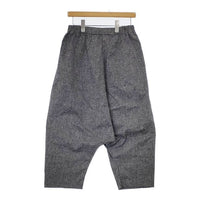 mizuiro-ind リネン混 サルエルパンツ グレー レディース ミズイロインド【中古】5-0804M∞