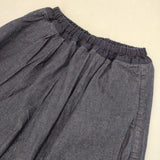 Ordinary fits BALL PANTS インディゴ コットン サイズ00 デニムパンツ ネイビー レディース オーディナリーフィッツ【中古】5-1004G∞