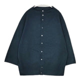 prit モックネック 前後2WAY ウールニット カーディガン ダークグリーン レディース プリット【中古】5-1005T∞
