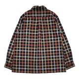 MHL. 578-0253620 コットンウール チェック 長袖シャツ ブラック ブラウン レディース エムエイチエル【中古】5-1004M∞