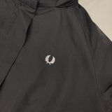 FRED PERRY フィッシュテールパーカー モッズコート 濃紺 ネイビー レディース フレッドペリー【中古】5-1004M∞