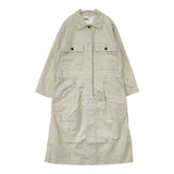 MHL. 595-0157501 COTTON LINEN OXFORD プルオーバー ワンピース ベージュ レディース エムエイチエル【中古】5-0804M∞