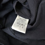 MHL. 595-1157551 COTTON LINEN SHIRTING サイズ1 ベルト付き シャツ ワンピース 21SS ブラック レディース エムエイチエル【中古】5-0708S♪