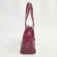 Mackintosh LONDON エナメル 総柄 ボストンバッグ トートバッグ ピンク レディース マッキントッシュ【中古】5-0918G∞