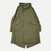 CIOTA 新品 Parka-shell M-1951 サイズ5 定価75900円 COLM-124 ミリタリー モッズコート 25SS カーキ メンズ シオタ【中古】5-0628M♪