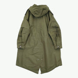 CIOTA 新品 Parka-shell M-1951 サイズ5 定価75900円 COLM-124 ミリタリー モッズコート 25SS カーキ メンズ シオタ【中古】5-0628M♪