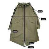 CIOTA 新品 Parka-shell M-1951 サイズ4 定価75900円 COLM-124 ミリタリー モッズコート 25SS カーキ メンズ シオタ【中古】5-0628M♪#