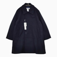 EEL 新品 TACKLE COAT XS 定価55000円 E-24169 ウール コート 24AW ネイビー メンズ イール【中古】5-0820T∞