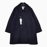 EEL 新品 TACKLE COAT XS 定価55000円 E-24169 ウール コート 24AW ネイビー メンズ イール【中古】5-0820T∞