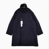 EEL 新品 TACKLE COAT XS 定価55000円 E-24169 ウール コート 24AW ネイビー メンズ イール【中古】5-0820T∞
