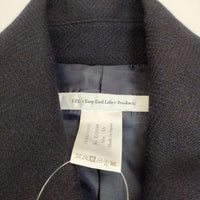 EEL 新品 TACKLE COAT XS 定価55000円 E-24169 ウール コート 24AW ネイビー メンズ イール【中古】5-0820T∞