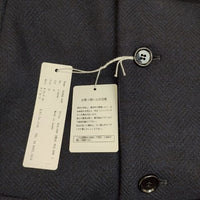 EEL 新品 TACKLE COAT XS 定価55000円 E-24169 ウール コート 24AW ネイビー メンズ イール【中古】5-0820T∞