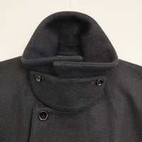 EEL 新品 TACKLE COAT XS 定価55000円 E-24169 ウール コート 24AW ネイビー メンズ イール【中古】5-0820T∞