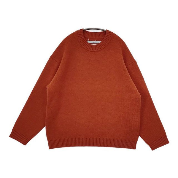 EEL 新品 ノルディックセーター NORDIC SEATER CLASSIC M 定価38500円 MITSUKE KNIT セーター ニット オレンジ メンズ イール【中古】5-0820T∞