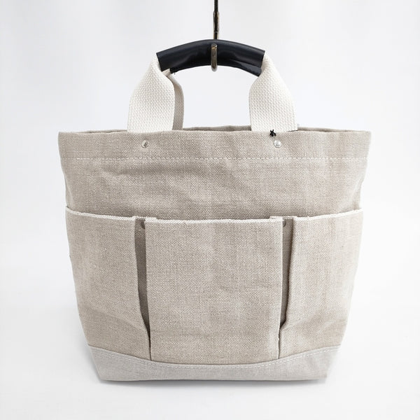 TEMBEA 新品 TOOLS BAG PRO 定価24200円 リネン トートバッグ ベージュ レディース テンベア【中古】5-0813G◎