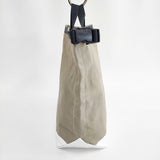 TEMBEA 新品 ROLL TOP TOTE 定価22000円 コットン トートバッグ カーキ ホワイト レディース テンベア【中古】5-0813G◎#