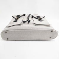 MARINE DAY 新品 HUNTER 定価29700円 巾着 トートバッグ グレージュ レディース マリンデイ【中古】5-0813G◎#