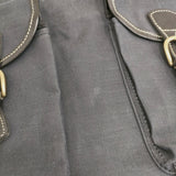 MARINE DAY HUNTER 定価29700円 巾着 トートバッグ ネイビー レディース マリンデイ【中古】5-0813G◎