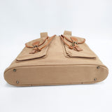MARINE DAY 新品 HUNTER 定価29700円 巾着 トートバッグ ベージュ レディース マリンデイ【中古】5-0813G◎