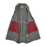 ippei takei 新品 シャツコートワンピース 定価48400円 2422-906-a ベルト付き コート グレー レディース イッペイタケイ【中古】5-1207T∞