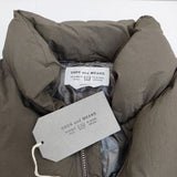 ENDS and MEANS 新品 定価60500円 S ナイロン ダウンベスト 24AW AfricanBLK カーキ メンズ エンズアンドミーンズ【中古】5-0820T∞