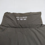 ENDS and MEANS 新品 定価60500円 S ナイロン ダウンベスト 24AW AfricanBLK カーキ メンズ エンズアンドミーンズ【中古】5-0820T∞