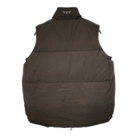 ENDS and MEANS 新品 定価60500円 M ナイロン ダウンベスト 24AW AfricanBLK カーキ メンズ エンズアンドミーンズ【中古】5-0820T∞