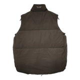 ENDS and MEANS 新品 定価60500円 M ナイロン ダウンベスト 24AW AfricanBLK カーキ メンズ エンズアンドミーンズ【中古】5-0820T∞