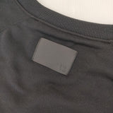 COGTHEBIGSMOKE 新品 LILLY PUFFY TOP オーバーサイズタックスウェット 定価30800円 スウェット 12 25SS ブラック レディース コグ ザ ビッグスモーク【中古】5-1201M∞