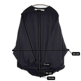 COGTHEBIGSMOKE 新品 LILLY PUFFY TOP オーバーサイズタックスウェット 定価30800円 スウェット 12 25SS ブラック レディース コグ ザ ビッグスモーク【中古】5-1201M∞