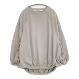 COGTHEBIGSMOKE 新品 LILLY PUFFY TOP オーバーサイズタックスウェット 定価30800円 スウェット 12 25SS グレージュ レディース コグ ザ ビッグスモーク【中古】5-1201M∞