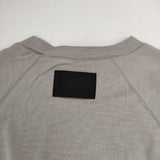 COGTHEBIGSMOKE 新品 ラグラン ADDISON BASEBALL TOP 定価28600円 ウール セーター ニット グレー レディース コグ ザ ビッグスモーク【中古】5-1207T∞