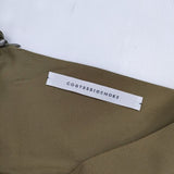 COGTHEBIGSMOKE 新品 HANNA JUMPSUIT 定価69300円 ジャンプスーツ オールインワン ツナギ カーキ レディース コグ ザ ビッグスモーク【中古】5-1201M∞