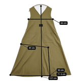 COGTHEBIGSMOKE 新品 HANNA JUMPSUIT 定価69300円 ジャンプスーツ オールインワン ツナギ カーキ レディース コグ ザ ビッグスモーク【中古】5-1201M∞