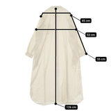 Charpentier de Vaisseau 新品 Doris Co スタンドカラー コットンウール 定価28600円 ワンピース ベージュ レディース シャルパンティエドゥヴェッソ【中古】5-1207T∞