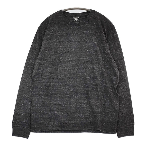 FilMelange 新品 DOLL サイズ3 定価15400円 1001141 長袖Ｔシャツ カットソー ロンＴ チャコールグレー メンズ フィルメランジェ【中古】5-0628M♪