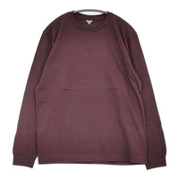 FilMelange 新品 DOLL サイズ3 定価15400円 1001141 長袖Ｔシャツ カットソー ロンＴ パープル メンズ フィルメランジェ【中古】5-0628M♪