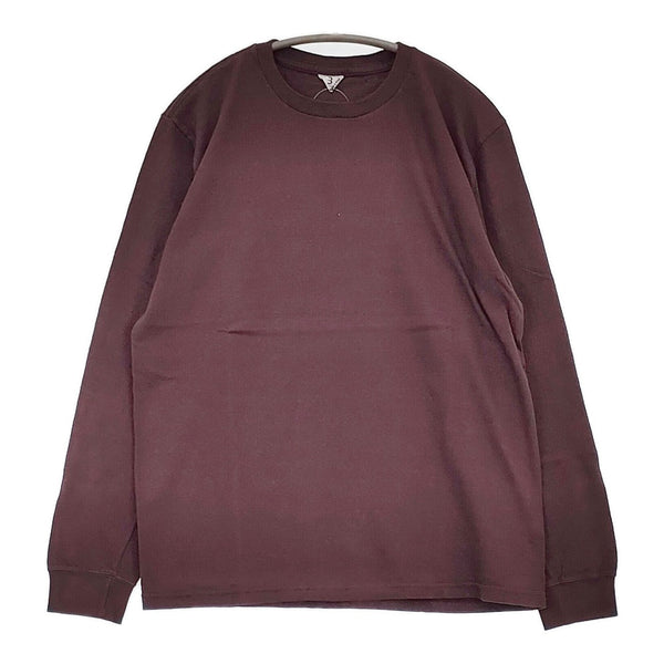 FilMelange 新品 DOLL サイズ3 定価15400円 1001141 長袖Ｔシャツ カットソー ロンＴ パープル メンズ フィルメランジェ【中古】5-0628M♪