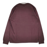 FilMelange 新品 DOLL サイズ3 定価15400円 1001141 長袖Ｔシャツ カットソー ロンＴ パープル メンズ フィルメランジェ【中古】5-0628M♪