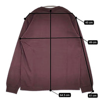 FilMelange 新品 DOLL サイズ3 定価15400円 1001141 長袖Ｔシャツ カットソー ロンＴ パープル メンズ フィルメランジェ【中古】5-0628M♪