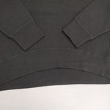 Fil Melange 新品 DEDE Cotton Wool Broad Stitch Smooth 定価27500円 デデ カットソー ブラック レディース フィルメランジェ【中古】5-1207T∞