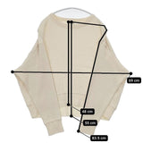 Fil Melange 新品 DEDE Cotton Wool Broad Stitch Smooth 定価27500円 デデ カットソー ベージュ ナチュラル レディース フィルメランジェ【中古】5-1207T∞