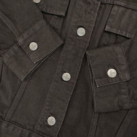 Vivienne Westwood Red Label ブラックデニム オーブ刺繍 デニムジャケット ブラック レディース ヴィヴィアンウエストウッドレッドレーベル【中古】5-1004M∞