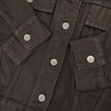 Vivienne Westwood Red Label ブラックデニム オーブ刺繍 デニムジャケット ブラック レディース ヴィヴィアンウエストウッドレッドレーベル【中古】5-1004M∞